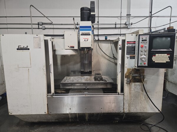 Fadal #VMC4020HT, CNC Vertical Machining Center, 48" x 20" table, 40" X, 20" Y, 20" Z, 15 HP, 10,000 RPM, CAT - Image 1