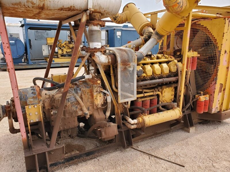 1005 BHP Detroit Diesel Corp MTU #12V2000, diesel engine, 2100 RPM - Image 4