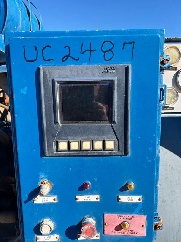 1493 BHP MTU #16V2000, diesel engine w/ radiator, 1800 RPM, Tier 2 - Image 7
