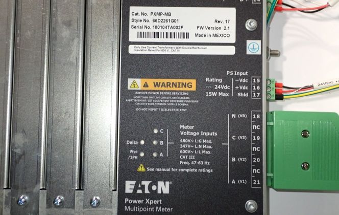 Eaton, Multi-Point Meter Cabinet w/HMI, 5 Qty. - Image 9