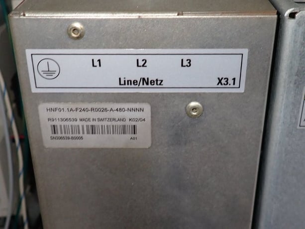Rexroth #HMV01.1R-WOO18-A-07-NNNN, Control Cabinet, 480 V.AC - Image 9