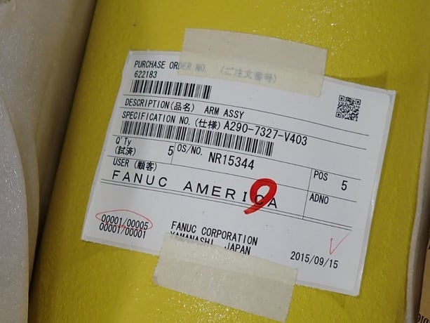 Fanuc #A290-7327-V403, Robot Arm - Image 6