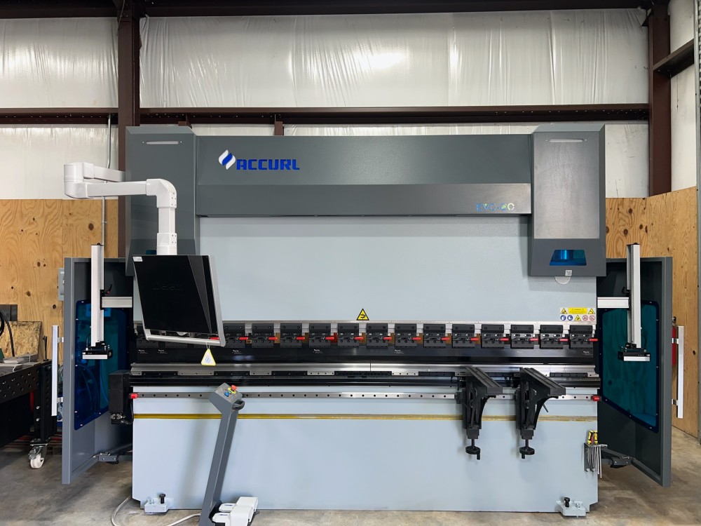 352 Ton, Accurl #Genius-PRO-40320, Hydraulic Press Brake, 13' overall, 6-Axis Back Gauge, new - Image 1
