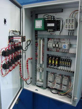60" H x 60" width x 60" L Lewco, gas fired batch oven, 800&deg;F - Image 7