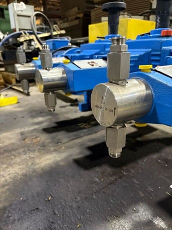 Lewa #ECOFLOW-LDE3, Triplex metering pump, 1.03 GPM, 235 L/H, 160 Bar, 2022 - Image 6