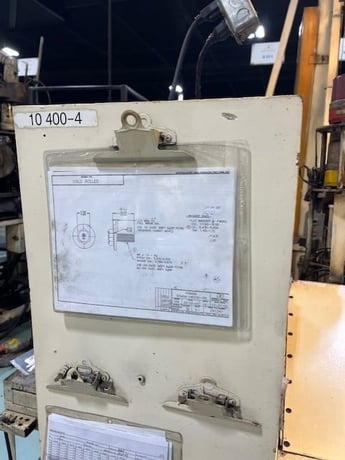 4" x 2-1/2" Tanisaka-Hartford #10-400, Thread Roller w/Sanmei Sems, 150 PPM - Image 7