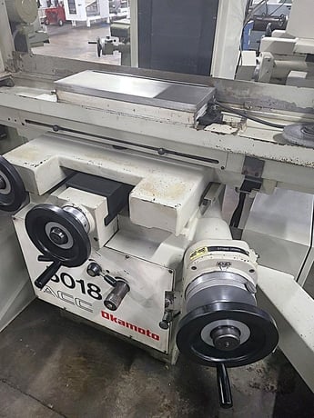 Okamoto #ACC-8-20ST, surface grinder, 8" x 20" table, 2 Hp, Newall digital read out, AS IS - Image 3
