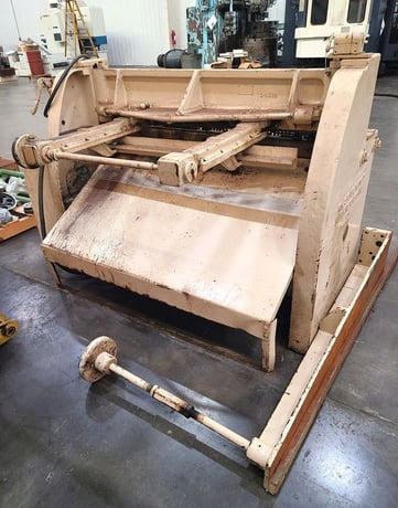 12 gauge x 4' Pexto #12-U-4, shear, 18" Back Gauge, - Image 2
