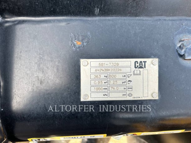 Cat 907-14, Wheel Loader, 74 hours, S/N: MZ700289, 2024 - Image 6
