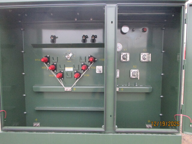 300 KVA 13200 Delta Primary, 480Y/277 Secondary, IEN Hanchang, 7-Tap, T-Blade Switch, DOE 2016, UL Listed - Image 9