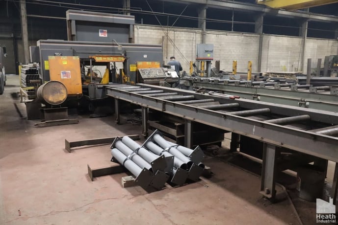 25" x 30" HEM #WF160LA-DC, dual column horizontal band saw, automatic, 321" x 2" blade, 10 HP - Image 8