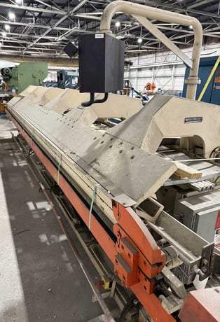 252" Bradbury, CNC hydraulic folding machine, .075" capacity, variable speed hydraulic power unit, 2007 - Image 1