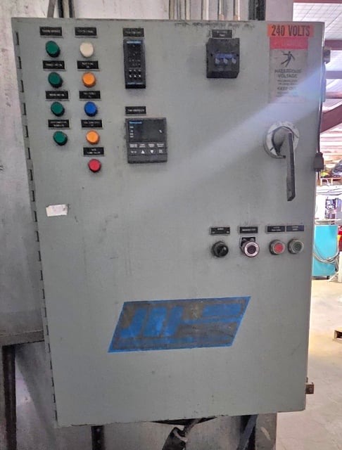 96" width x 96" T x 144" L JBI, powder coating oven, 800000 BTU - Image 3