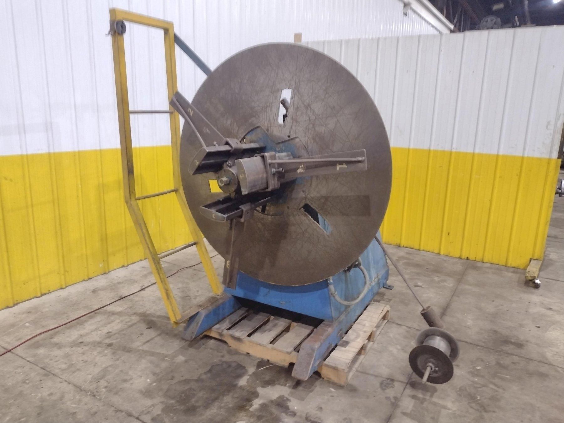 6000 lb. Colt #CR-60-12, motorized coil reel uncoiler, 12" width, 16"-21" ID, 60" outside dimensions - Image 1
