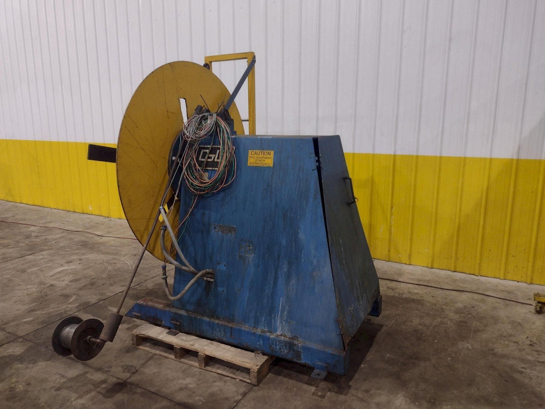 6000 lb. Colt #CR-60-12, motorized coil reel uncoiler, 12" width, 16"-21" ID, 60" outside dimensions - Image 6