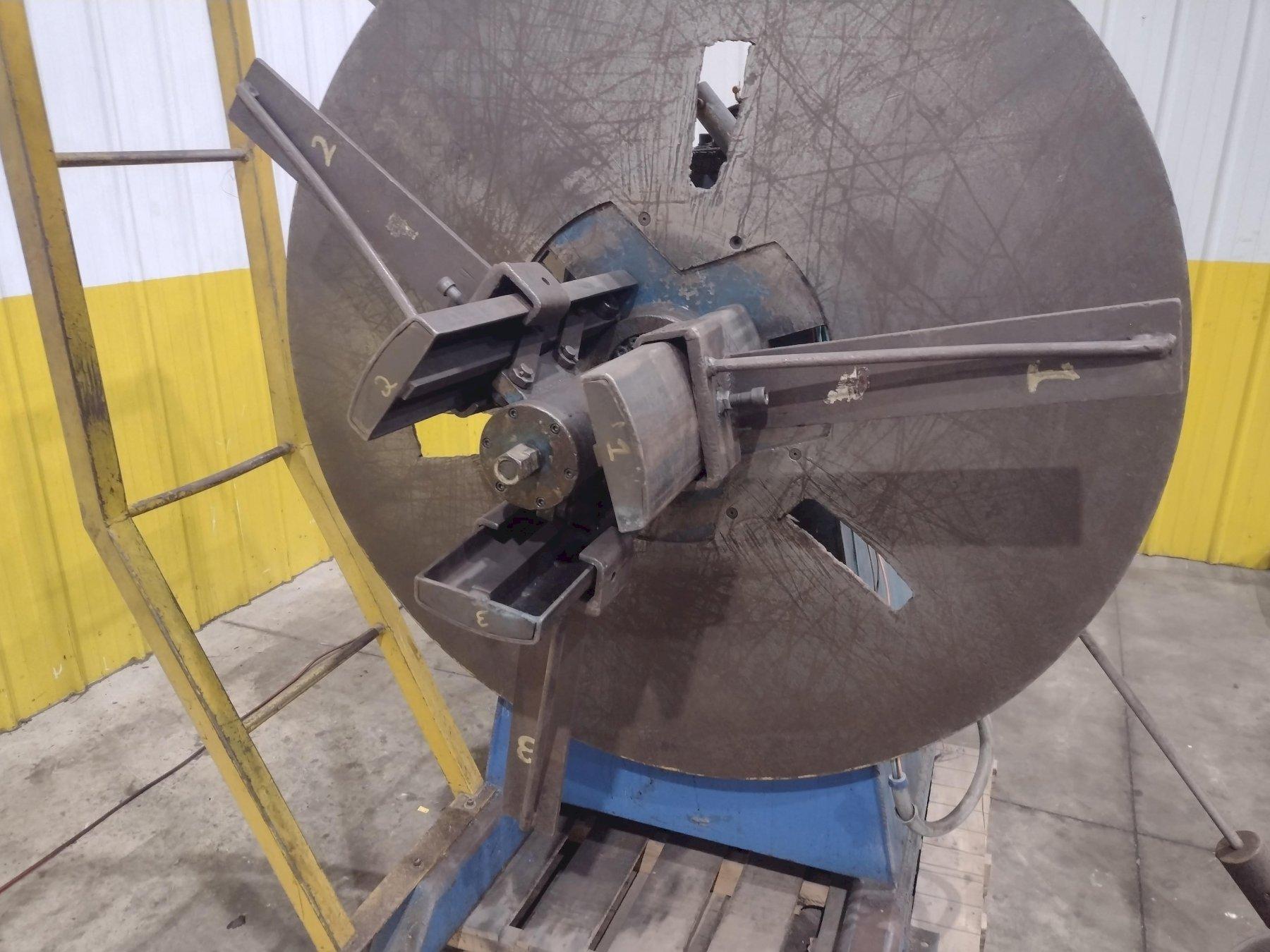 6000 lb. Colt #CR-60-12, motorized coil reel uncoiler, 12" width, 16"-21" ID, 60" outside dimensions - Image 8