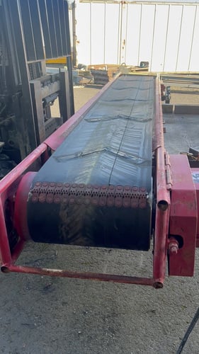 18" wide x 12' long, Red Line Systems #SD-2-12, Troughing Belt Conveyor, Truss type frame, 1 HP, 208-230/460 - Image 4