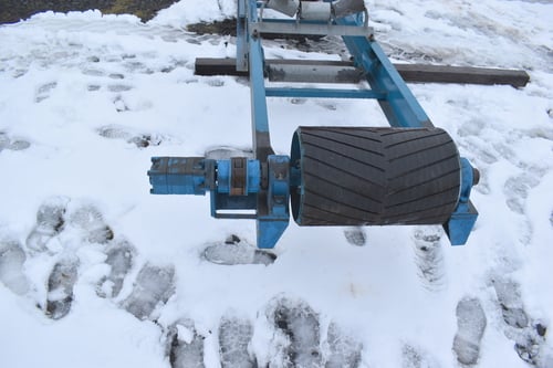 24" wide x 23' long, Trough Belt Conveyor Frame - Image 1
