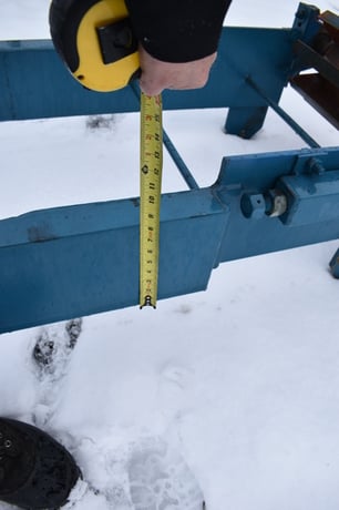 24" wide x 23' long, Trough Belt Conveyor Frame - Image 3