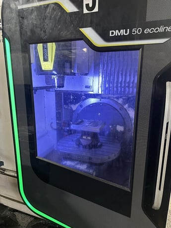DMG Mori Seiki #DMU-50-Ecoline, CNC vertical machining center, 30 automatic tool changer, 19.7" X, 17.7" Y - Image 3