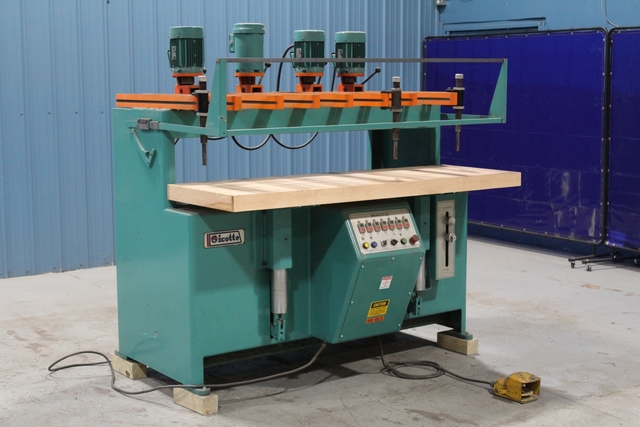 Sicotte #J-3H-6, Multi-Spindle Vertical Borer, 24" x 72" table, rebuilt - Image 3