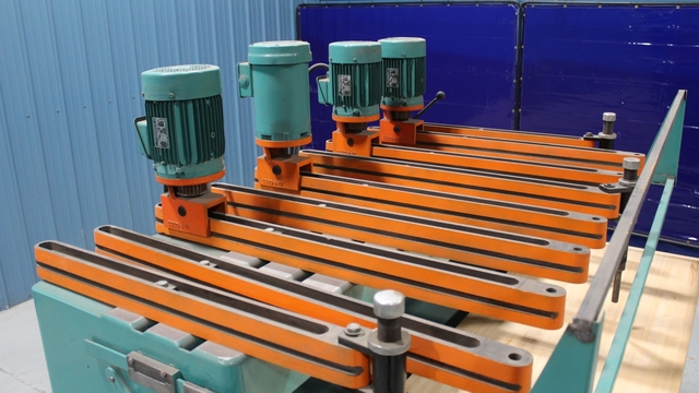 Sicotte #J-3H-6, Multi-Spindle Vertical Borer, 24" x 72" table, rebuilt - Image 7