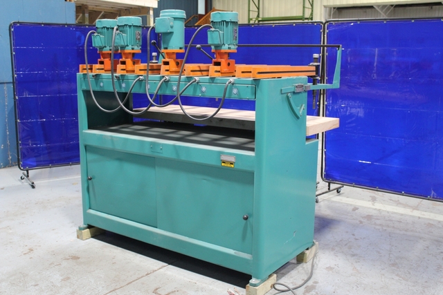 Sicotte #J-3H-6, Multi-Spindle Vertical Borer, 24" x 72" table, rebuilt - Image 8