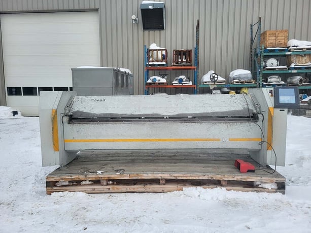 122" RAS #TURBObend-61.31, Sheet Metal Bending & Folding Machine, 0.059" sheet thickness, CNC control panel - Image 1