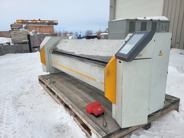 122" RAS #TURBObend-61.31, Sheet Metal Bending & Folding Machine, 0.059" sheet thickness, CNC control panel - Image 3