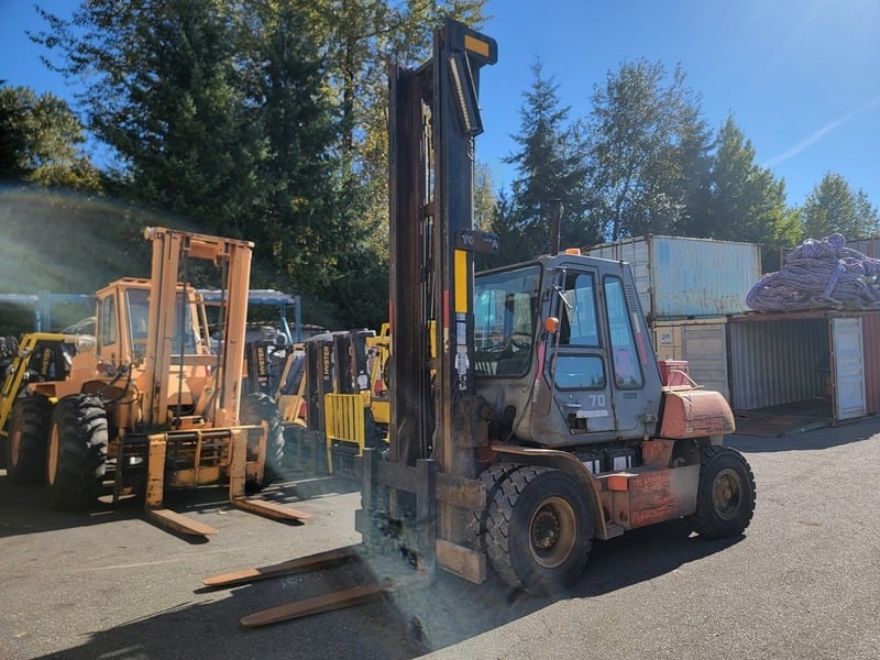 15500 lb. Toyota #5FD70, Forklift, 216" max. lift height, 48" fork length, 12262 hours, 2002 - Image 2
