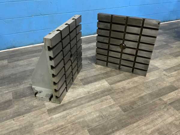 24" x 24" x 16" T-slotted angle plates, 2-1/4" face thickness (2 available) - Image 8