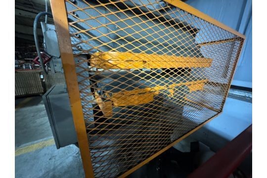35 Ton, Herman Schwabe #DG, 30" x 34" die cutter, manual shuttle table for steel rule knife, 2 hand Control - Image 3