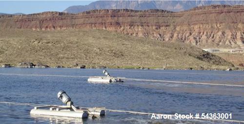 Fluence #Tornado, Floating Surface Aerator Mixer, 50HP, Municipal Grade Rebuild - Image 1
