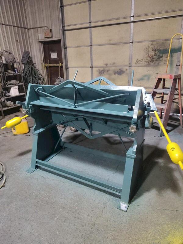 14 gauge x 4' Chicago Dries & Krump #BPO-414-6, Box & Pan Brake - Image 2