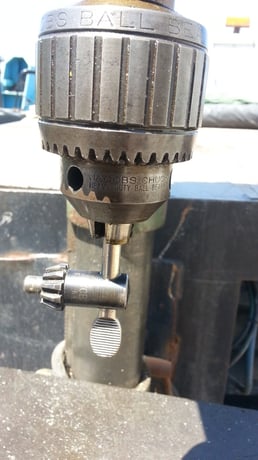 24" Willis Solberga #SE725, Drill Press, 1440 RPM, 24" x40" table, 5" stroke - Image 4