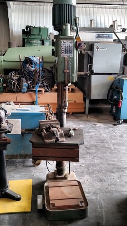 24" Willis Solberga #SE725, Drill Press, 1440 RPM, 24" x40" table, 5" stroke - Image 5