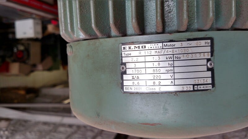 24" Willis Solberga #SE725, Drill Press, 1440 RPM, 24" x40" table, 5" stroke - Image 7