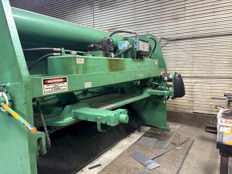 3/8" x 10' Accurshear #37510, Shear, 30 HP, 36" Back Gauge - Image 6