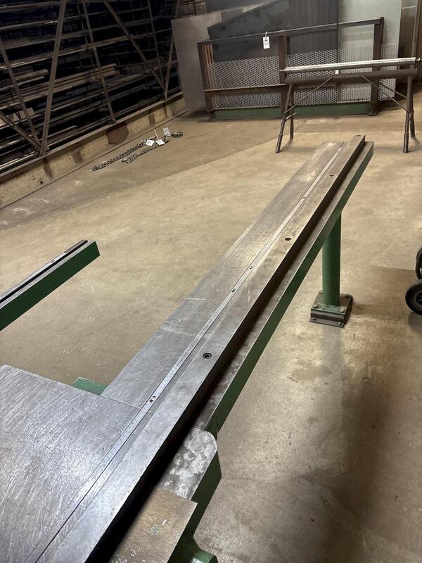 3/8" x 10' Accurshear #37510, Shear, 30 HP, 36" Back Gauge - Image 8