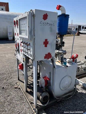 1 HP Trola-Dyne #XL-1058, Hydraulic Power Pack Skid, 3000 PSI, Control Panel - Image 2