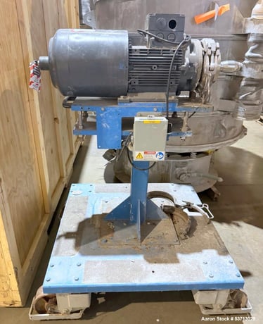 Gala #MAP-7, Manual Adjustable Pelletizer, 500-6,000 kg/hr, on stand w/ casters, - Image 2