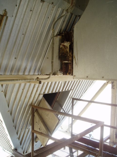 105000 cfm Baumco 6 compartment dust collector, baghouse, 33756 sq.ft. - Image 8