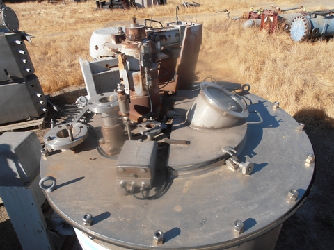 42" x 24" Western States centrifuge, basket, perforate - Image 6