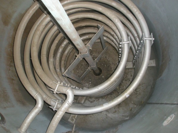 Alloy Crystallizer, 2000 gallon, 6' x 8', agit, coil (4 available) - Image 8