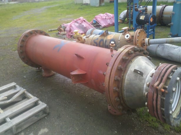 739 sq.ft. Titan, heat exchanger, Shell & Tube, Titanium, 150 psi - Image 2