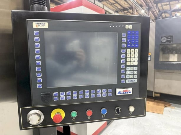 Sunnen #SV-310-S4, Vertical Hone, 36" x40" table, Windows cnc, 8" diameter, 7.5 HP - Image 9