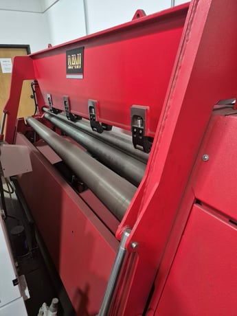 Davi #MCB-TRSB-CON-2518/RR, 4-plate Hydraulic Roller, 12 HP, 12" diameter rolls, 460 V., 2018 - Image 7