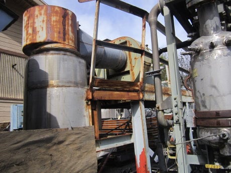 Fisher Klosterman, quench Scrubber, wet, 12000 cfm, 304 Stainless Steel, vertical tank, 30 HP - Image 3