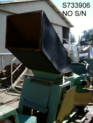 Foremost #HD6, plastic grinder, 15 HP, Carbon Steel, 300 pph - Image 2