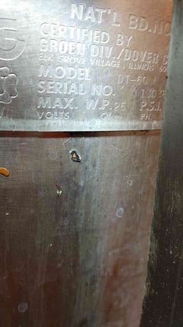 Groen #DT-60, Steam Kettle, Stainless Steel, 1986 - Image 2